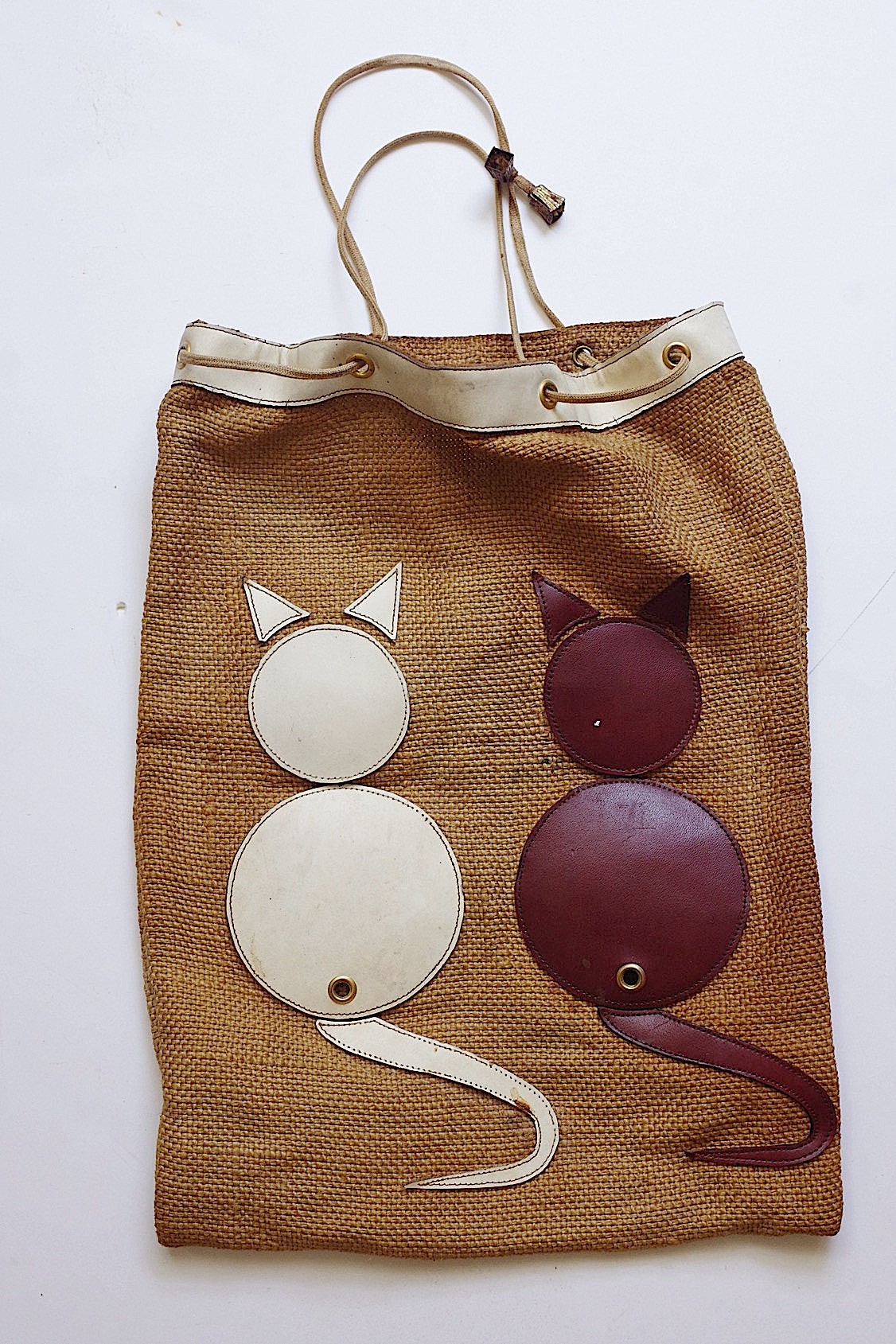 ヴィンテージポシェット　pochette vintage ネコ .FR a l'epoque