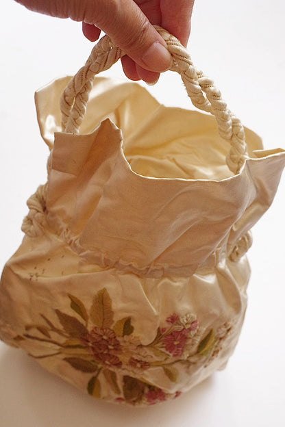 アンティークポシェット　pochette antique 刺繍バッグ .FR a l'epoque