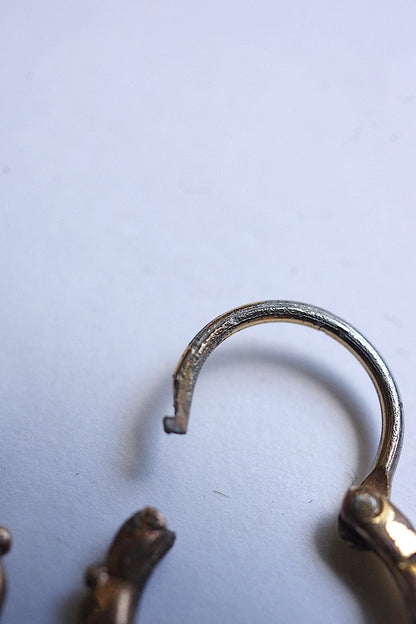 ヴィンテージピアス　boucles d'oreilles　vintage .FR a l'epoque