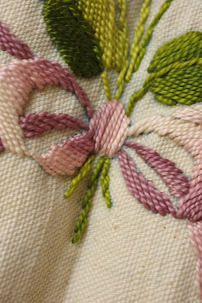 アンティーククロス　linge de maison 刺繍　インテリア生地 .FR a l'epoque