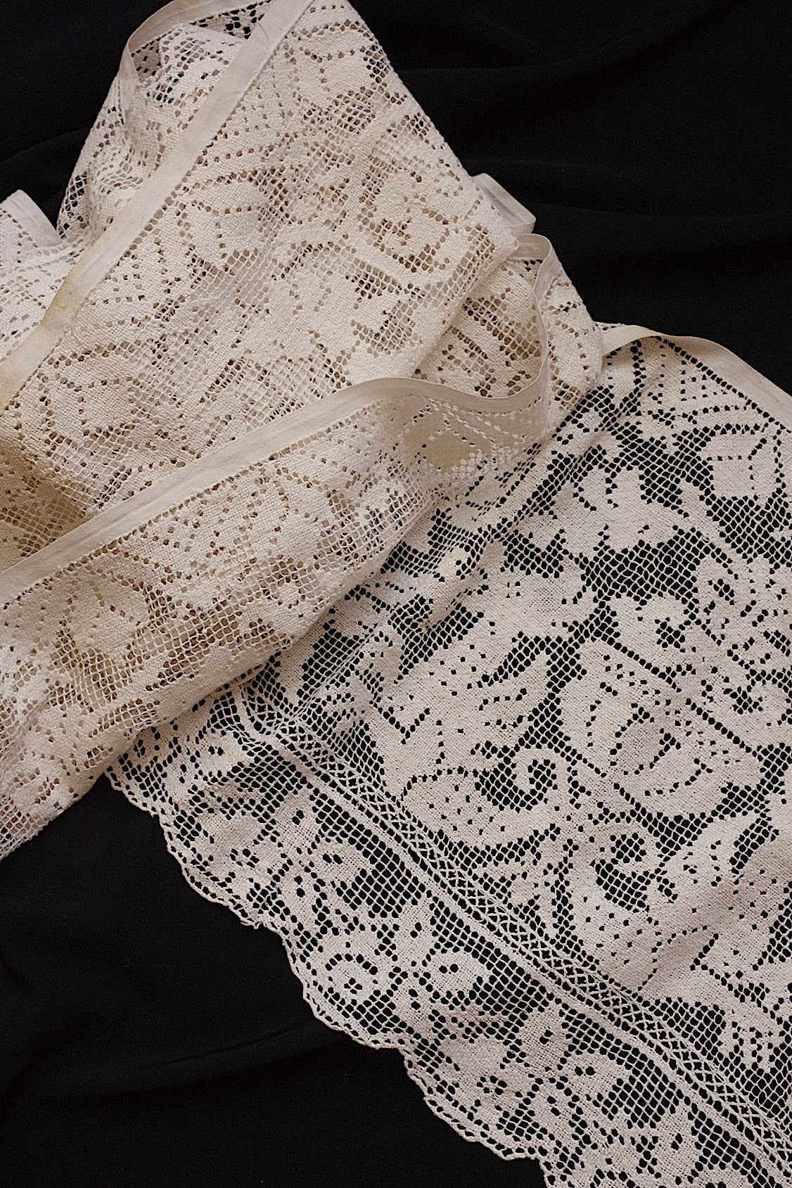 フランスアンティークレース アンティークレース antique lace la dentelle - .FR a l'epoque