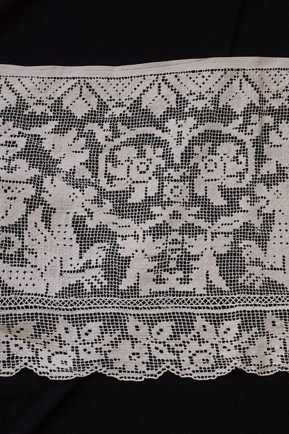 アンティークレース　dentelle ancienne フィレレース　 .FR a l'epoque