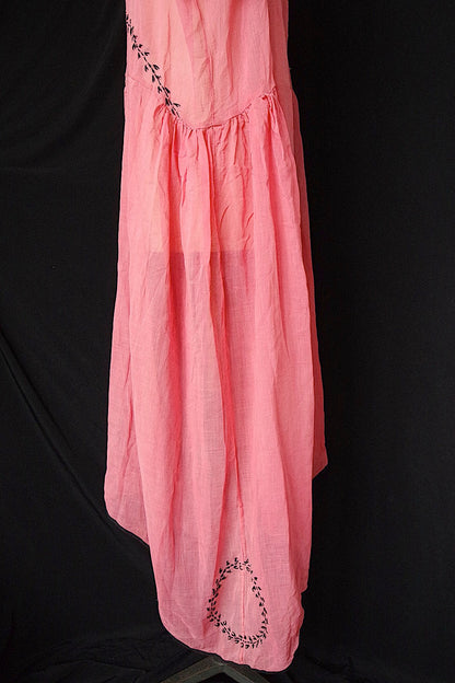 アンティークコットンワンピース vêtement antique robe .FR a l'epoque