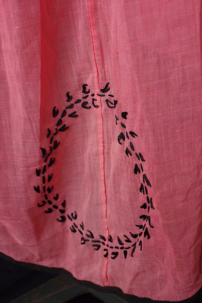 アンティークコットンワンピース vêtement antique robe .FR a l'epoque