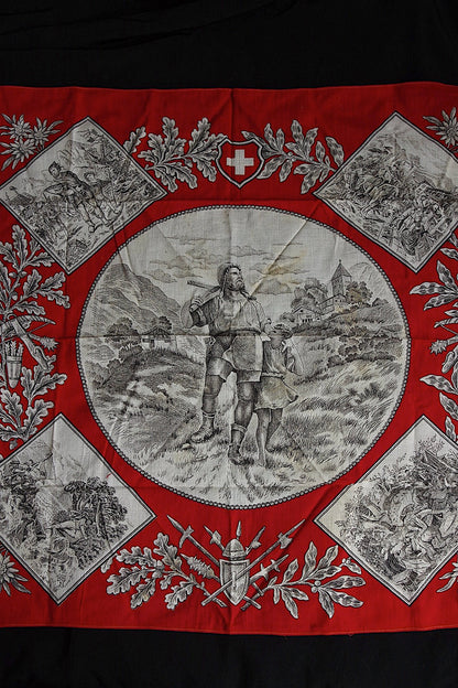 アンティークバンダナ　fichu antique スイス .FR a l'epoque