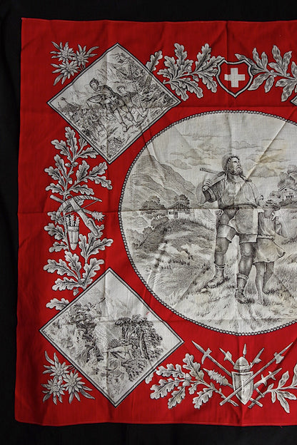 アンティークバンダナ　fichu antique スイス .FR a l'epoque