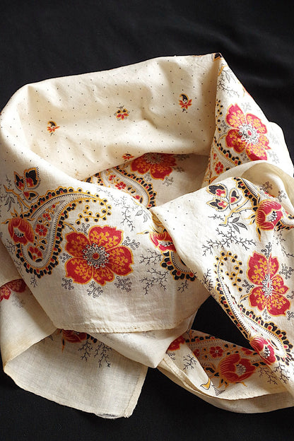 アンティークバンダナ　fichu antique .FR a l'epoque