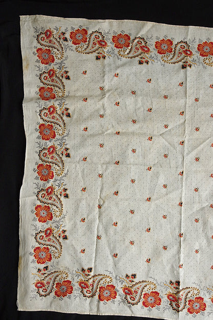 アンティークバンダナ　fichu antique .FR a l'epoque