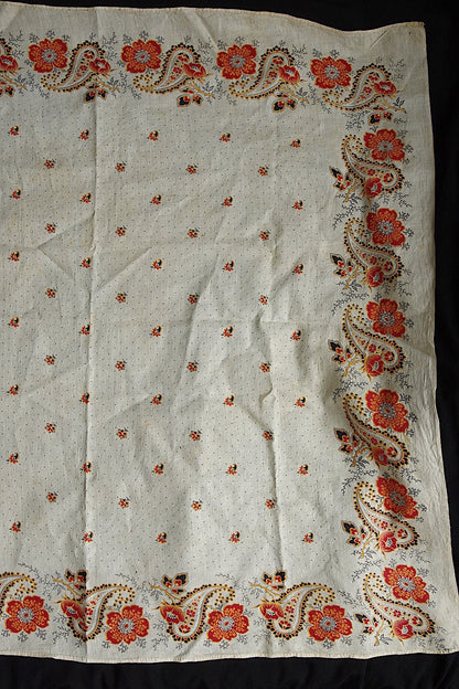 アンティークバンダナ　fichu antique .FR a l'epoque