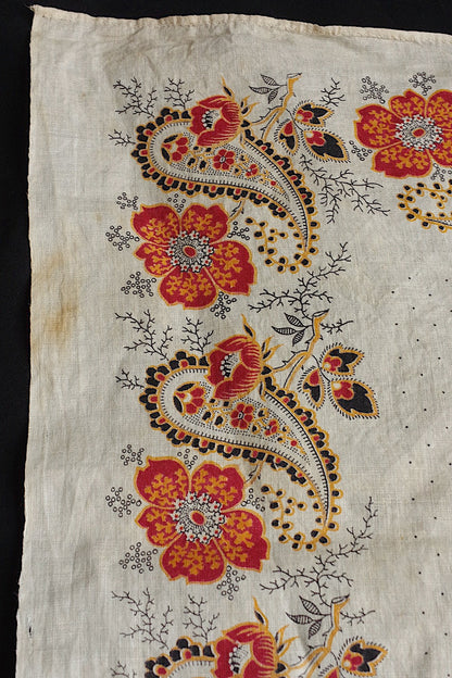 アンティークバンダナ　fichu antique .FR a l'epoque