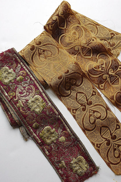 アンティークリボン　ruban antique .FR a l'epoque