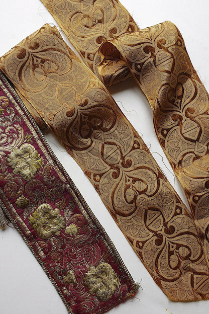 アンティークリボン　ruban antique .FR a l'epoque