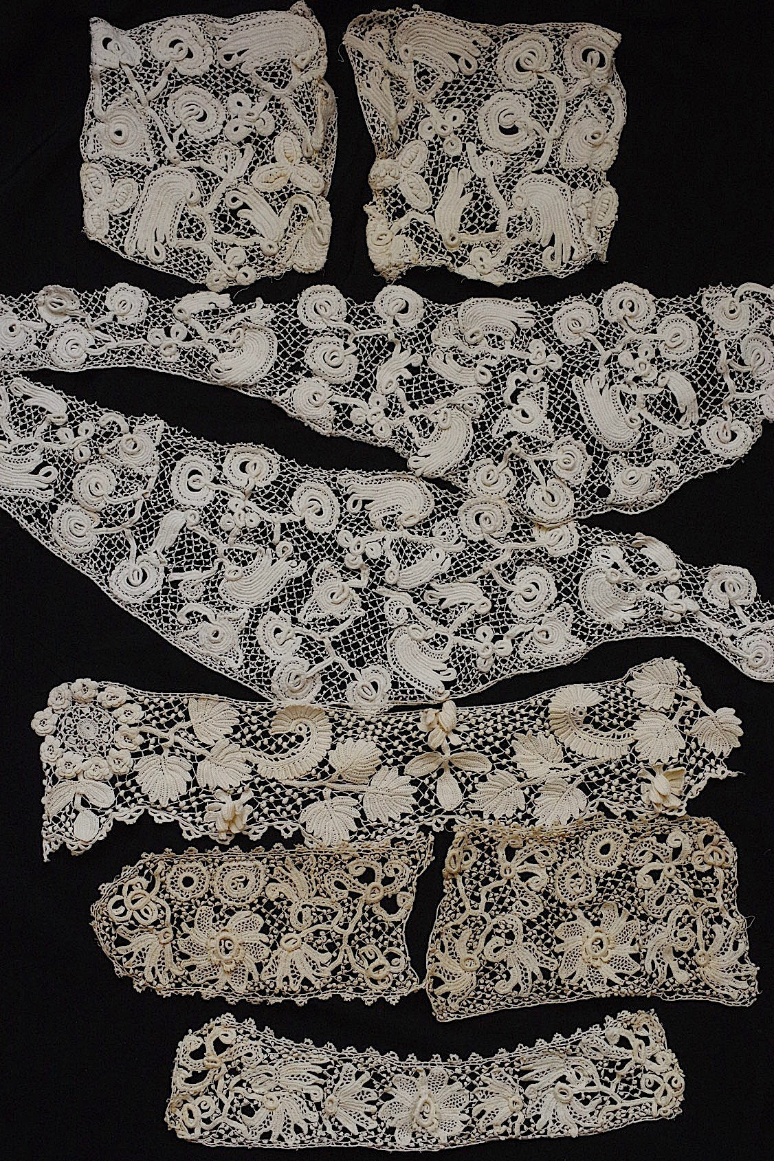 アンティークレース/dentelle ancien/antique lace/クロシェ .FR a l'epoque