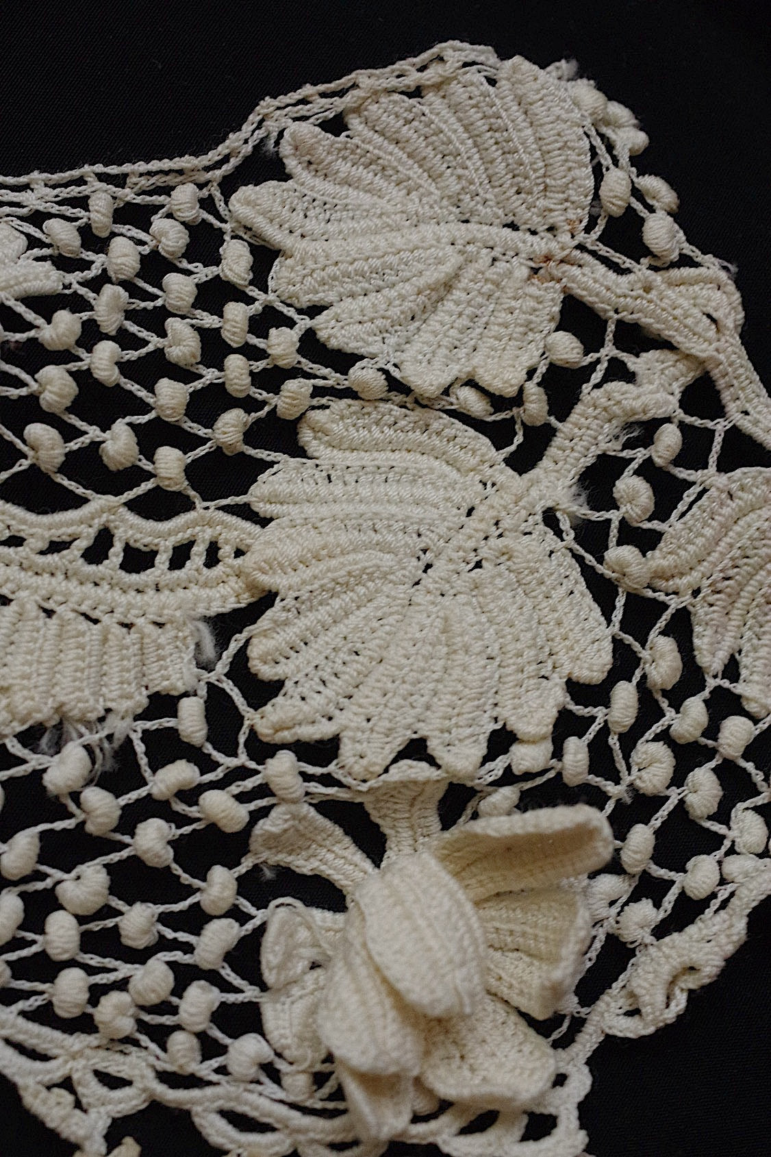 アンティークレース/dentelle ancien/antique lace/クロシェ .FR a l'epoque