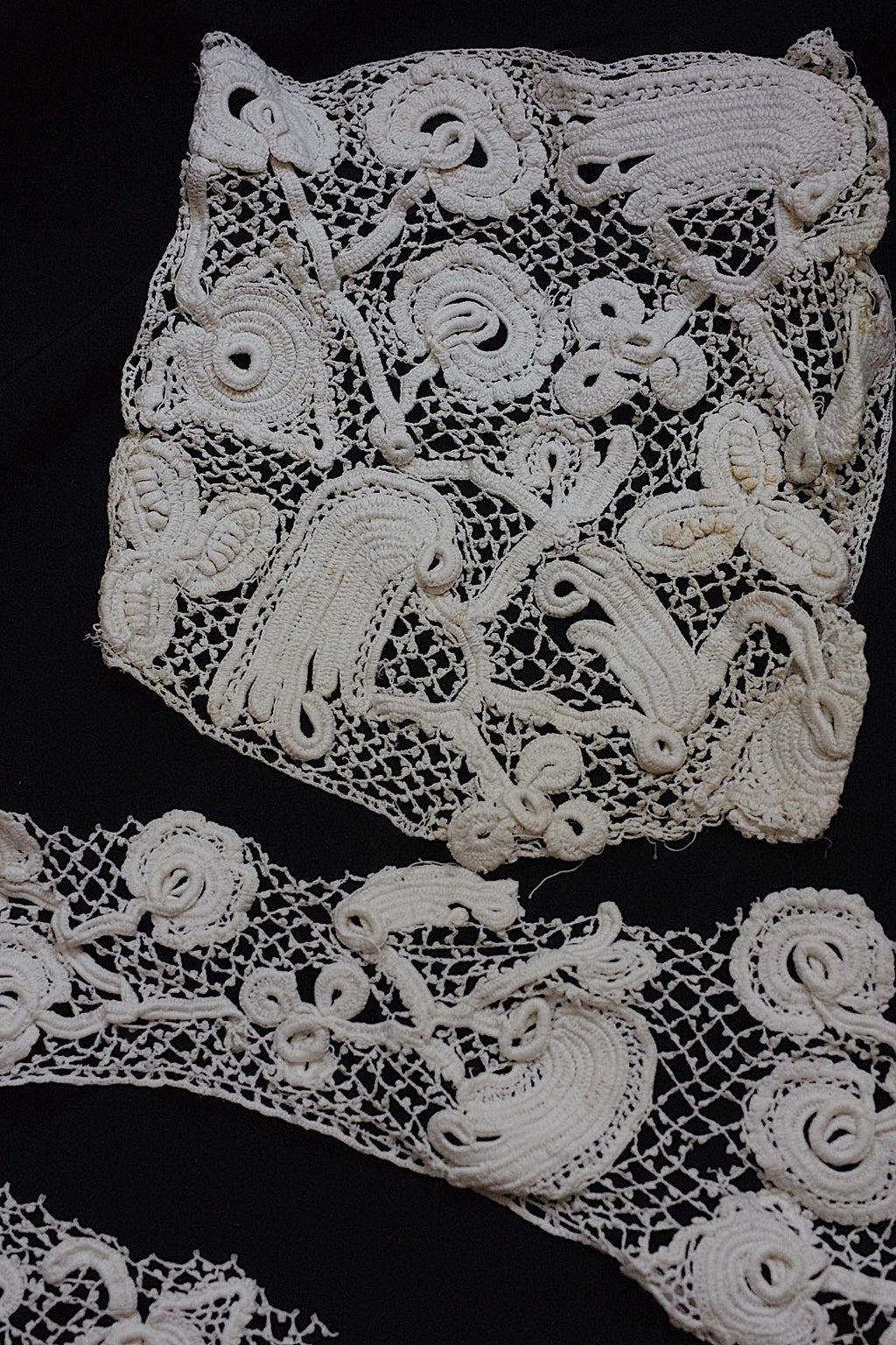 アンティークレース/dentelle ancien/antique lace/クロシェ .FR a l'epoque
