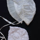 アンティークレース/dentelle ancien/antique lace/ボネ2つ .FR a l'epoque