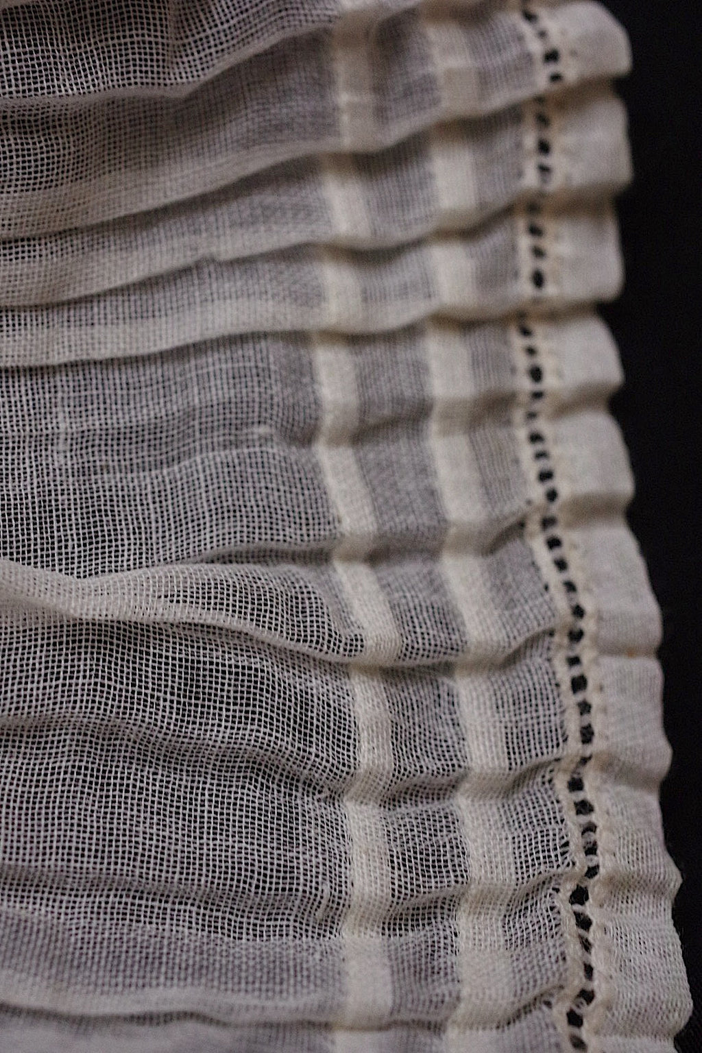 アンティークレース/dentelle ancien/antique lace/プリーツ　lot .FR a l'epoque