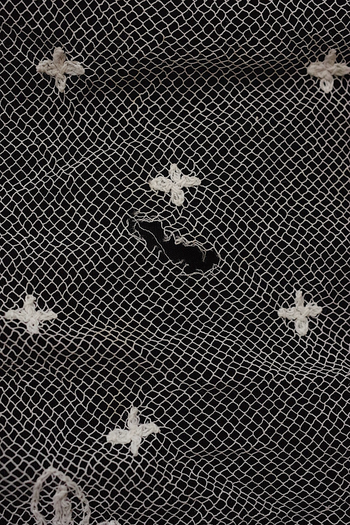 アンティークレース/dentelle ancien/antique lace/ベールハギレ .FR a l'epoque