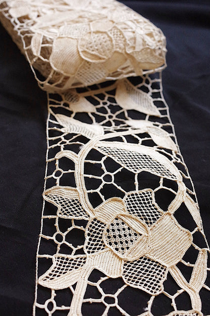 アンティークレース/dentelle ancien/antique lace/ニードル670cm .FR a l'epoque