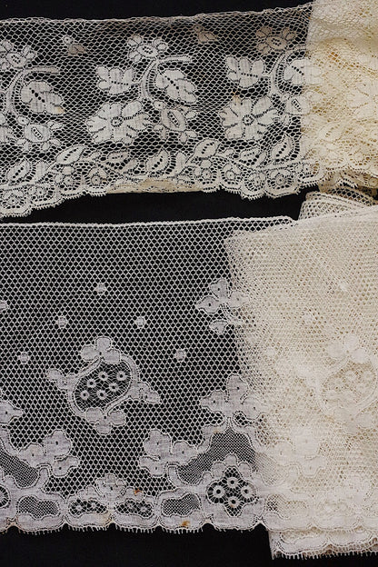 アンティークレース/dentelle ancien/antique lace/220cm 190cm .FR a l'epoque