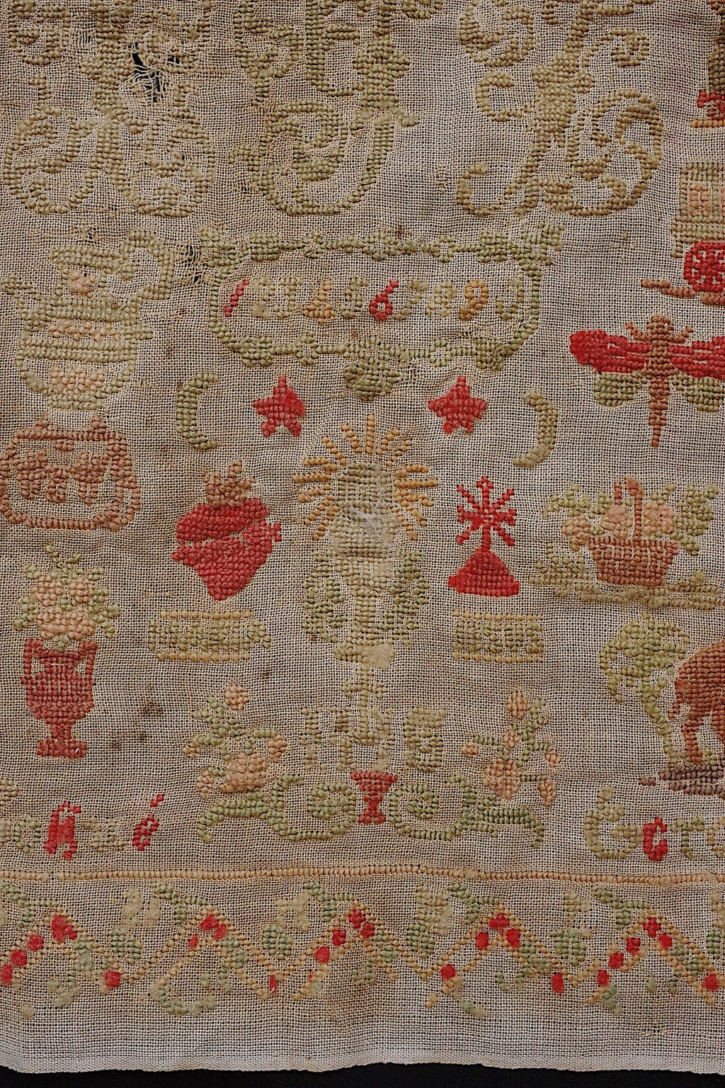 アンティーク刺繍/brodrie ancien/antique stitch embroidery/ .FR a l'epoque
