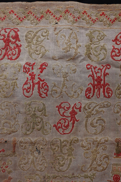 アンティーク刺繍/brodrie ancien/antique stitch embroidery/ .FR a l'epoque