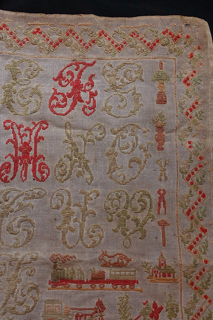 アンティーク刺繍/brodrie ancien/antique stitch embroidery/ .FR a l'epoque