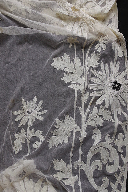 アンティークカーテン/rideau ancien/antique curtain　1 .FR a l'epoque