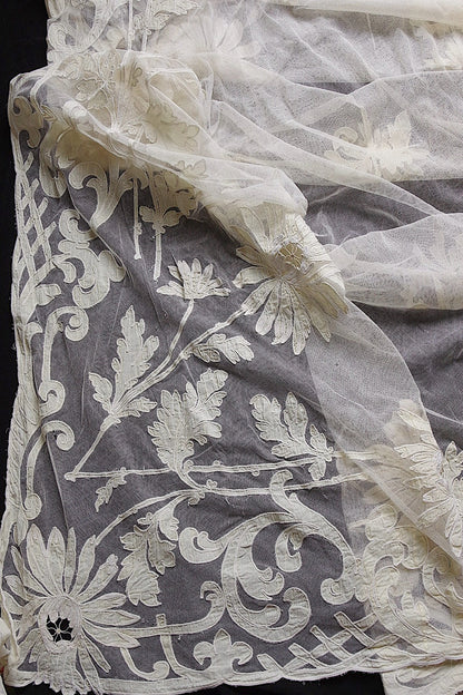 アンティークカーテン/rideau ancien/antique curtain　1 .FR a l'epoque