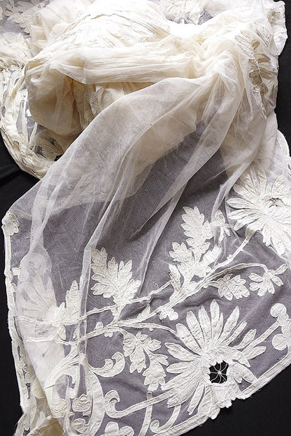 アンティークカーテン/rideau ancien/antique curtain　1 .FR a l'epoque