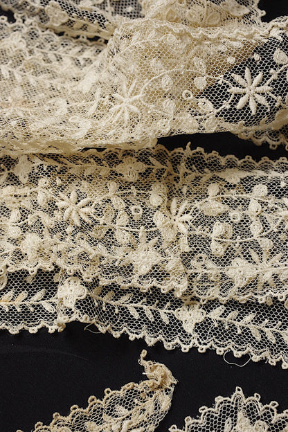 アンティークレース 素材用/dentelle ancienne/antique lace　 .FR a l'epoque