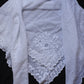 アンティークレース 刺繍　fichu/dentelle ancienne/antique lace .FR a l'epoque