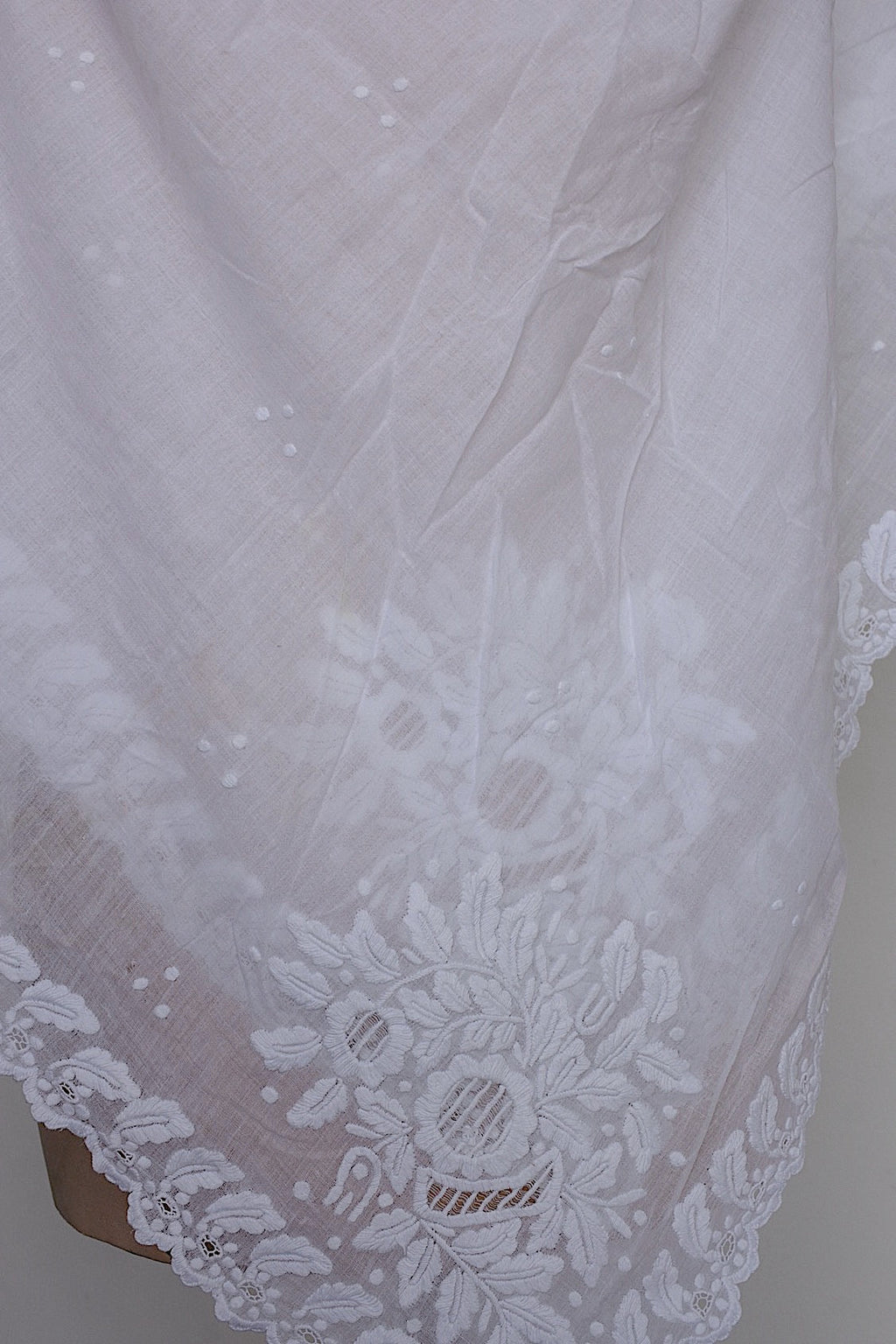 アンティークレース 刺繍　fichu/dentelle ancienne/antique lace .FR a l'epoque