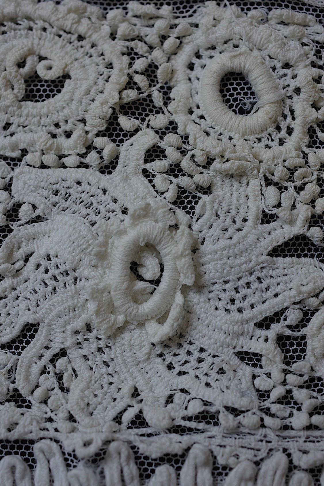 アンティークレース 3つ/dentelle ancienne/antique lace .FR a l'epoque