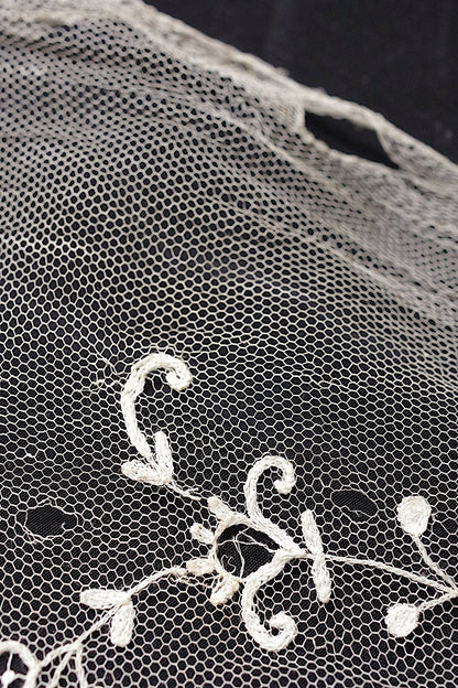 アンティークレース プラストロン＋ハギレ/dentelle ancienne/antique lace .FR a l'epoque