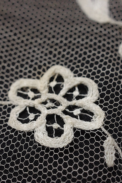 アンティークレース プラストロン＋ハギレ/dentelle ancienne/antique lace .FR a l'epoque