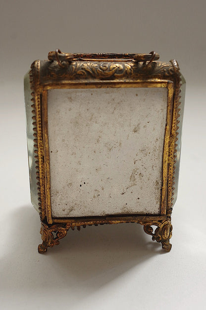 アンティークガラスケース/Porte-montre antique .FR a l'epoque