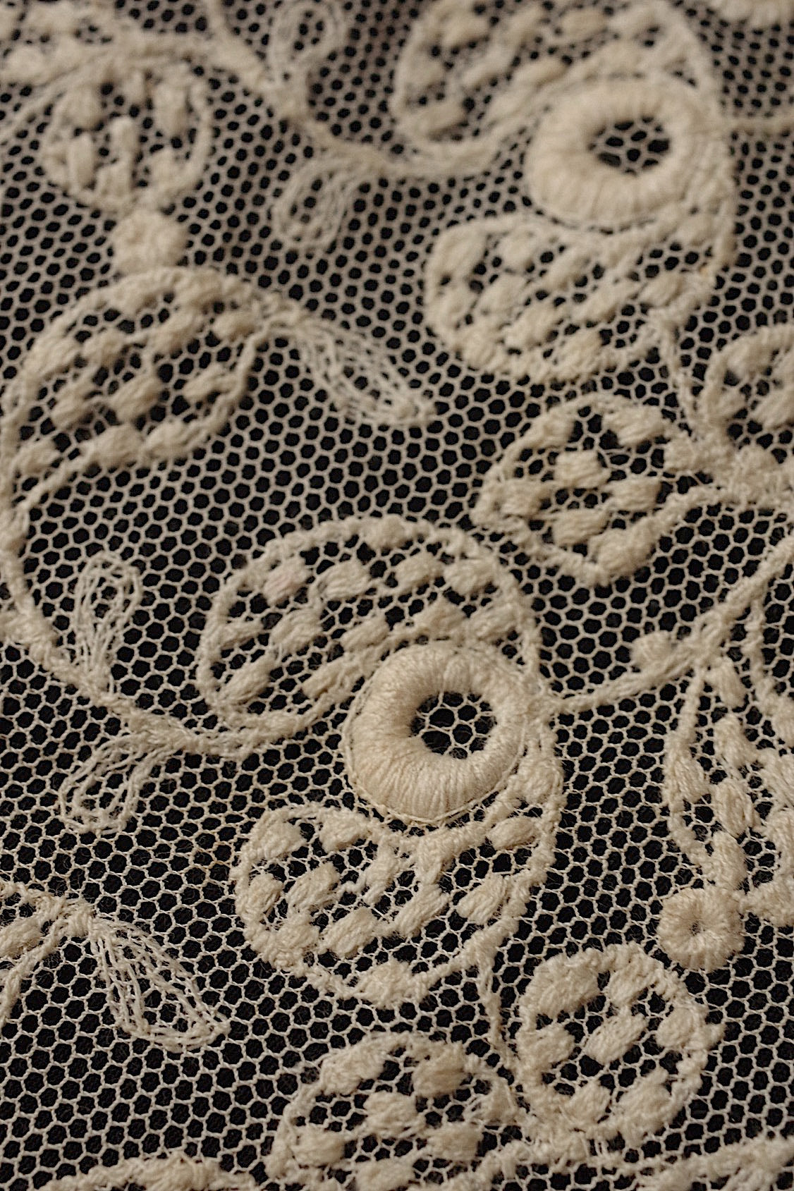 アンティークレースハギレ２種/dentelle ancienne/antique lace .FR a l'epoque