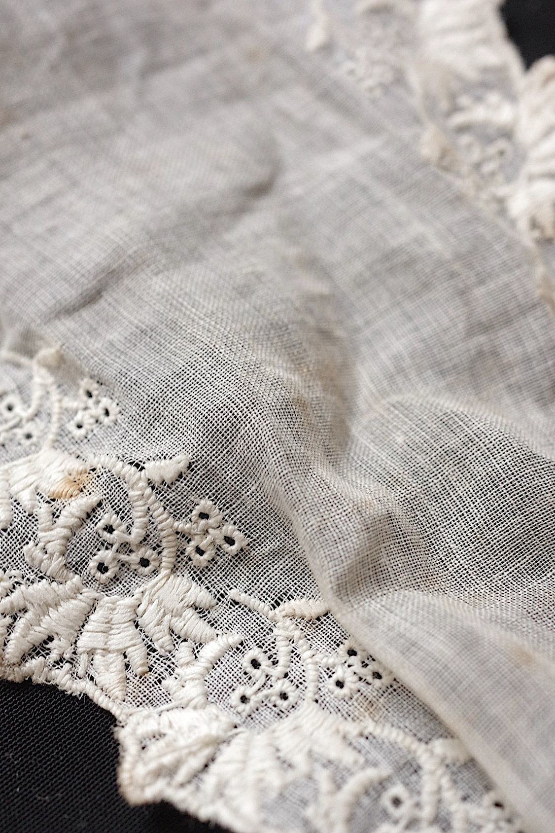 アンティークレース刺繍レース/dentelle ancienne/antique lace .FR a l'epoque