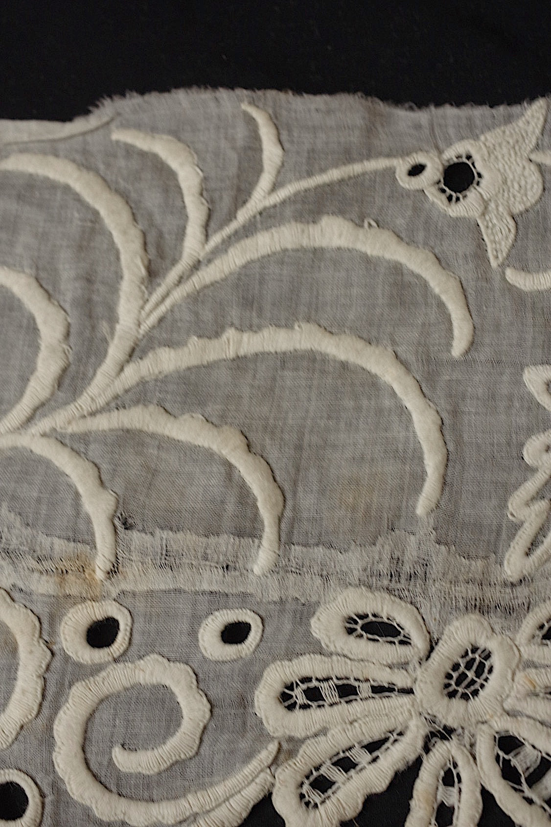 アンティークレース刺繍レース/dentelle ancienne/antique lace .FR a l'epoque