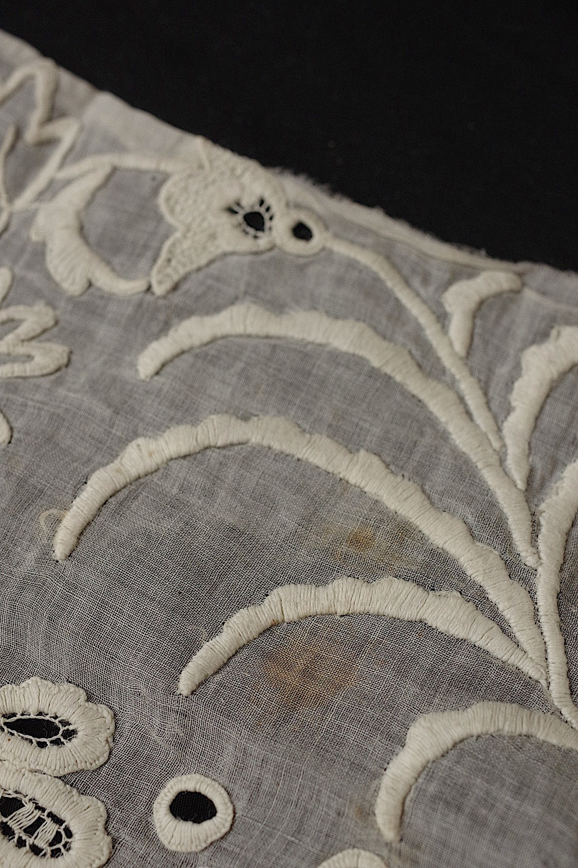 アンティークレース刺繍レース/dentelle ancienne/antique lace .FR a l'epoque