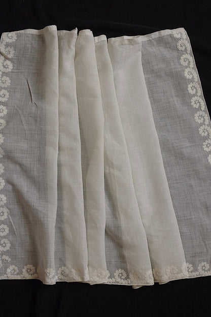 アンティーク刺繍生地/dentelle ancienne/antique lace .FR a l'epoque