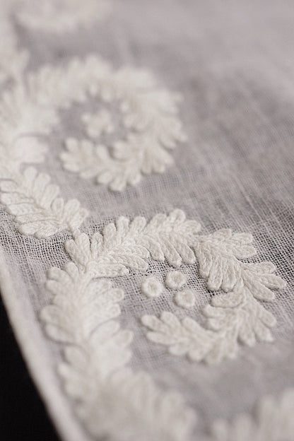 アンティーク刺繍生地/dentelle ancienne/antique lace .FR a l'epoque