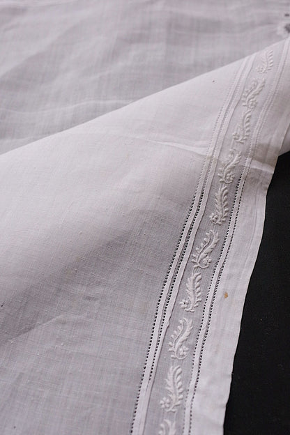 アンティーク刺繍ハンカチ/dentelle ancienne/antique lace .FR a l'epoque