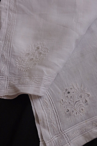 アンティーク刺繍ハンカチ/dentelle ancienne/antique lace .FR a l'epoque