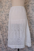アンティークスカート/vêtement ancien/antique skirt .FR a l'epoque