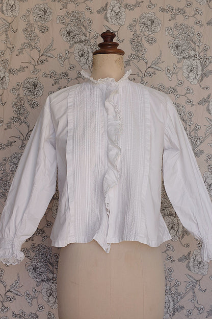 アンティークブラウス1/vêtement ancien/antique  blouse .FR a l'epoque