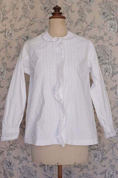 アンティークブラウス2/vêtement ancien/antique  blouse .FR a l'epoque