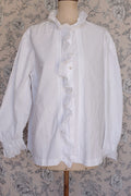 アンティークブラウス4/vêtement ancien/antique  blouse .FR a l'epoque