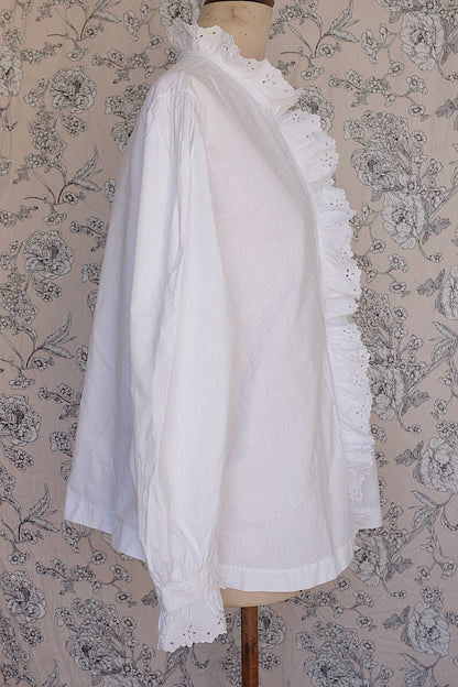 アンティークブラウス4/vêtement ancien/antique  blouse .FR a l'epoque